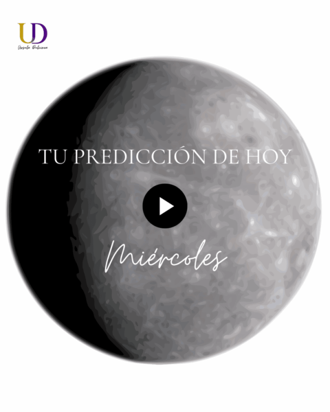 portada tu predicción de hoy lectura de tarot por Úrsula Dulcinea del Miércoles: Mercurio (comunicación, mente)